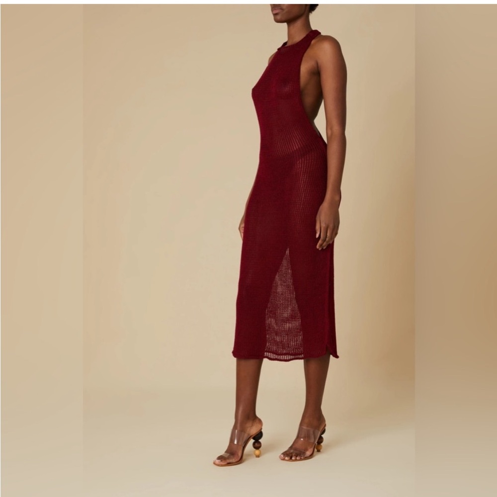 NTW Revolve Savannah Morrow Rubina Dress Ruby‎
